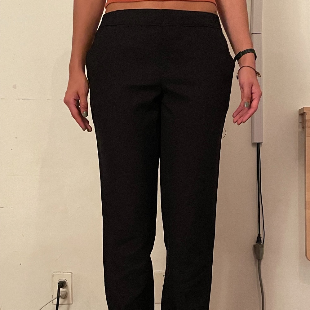 Express - Black Satin Pants